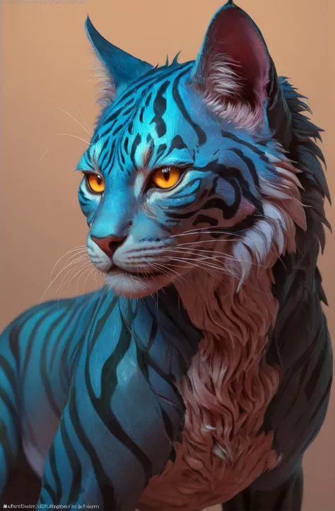 feline, ultra detailed, colorful, trending on artstation, concept art