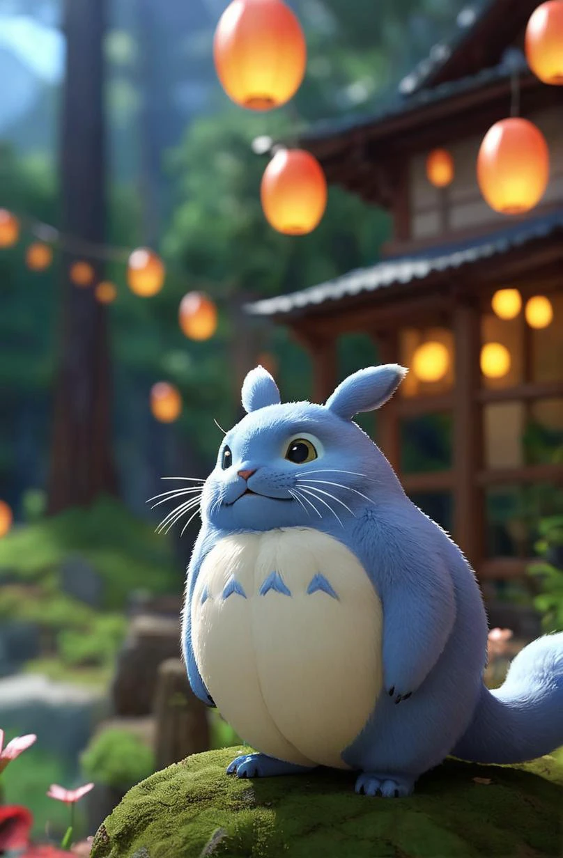 a fantastical scene, gorgeous, Photorealism, Octane render, 8K HD Resolution, depth of field, bokeh, 4k, trending on Artstation, award-winning, art by Chris Moore, by Studio Ghibli