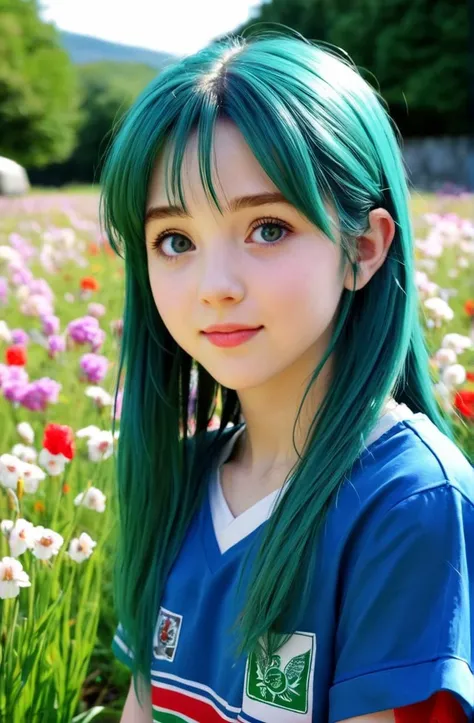 (anime, 3d, drawing), colorful, vibrant, cute, welsh, serene, 20 years old,