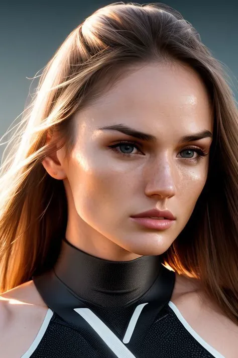 (CR-ToriBl4ck-v2-Block454:0.9), (face closeup:1.1) portrait of (young:1.0) woman, (oiled shiny skin:1.0), (subtle profile angle:1.0),
(8k uhd:1.0), (best quality:1.0), (masterpiece:1.0), (sharp focus:1.0), (simple-grey-backdrop:1.1),