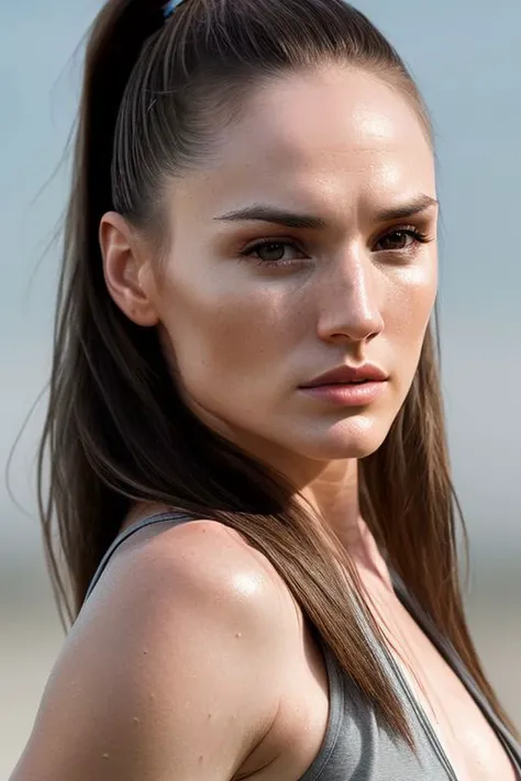 (CR-ToriBl4ck-v2-Block454:0.9), (face closeup:1.1) portrait of (young:1.0) woman, (oiled shiny skin:1.0), (subtle profile angle:1.0),
(8k uhd:1.0), (best quality:1.0), (masterpiece:1.0), (sharp focus:1.0), (simple-grey-backdrop:1.1),