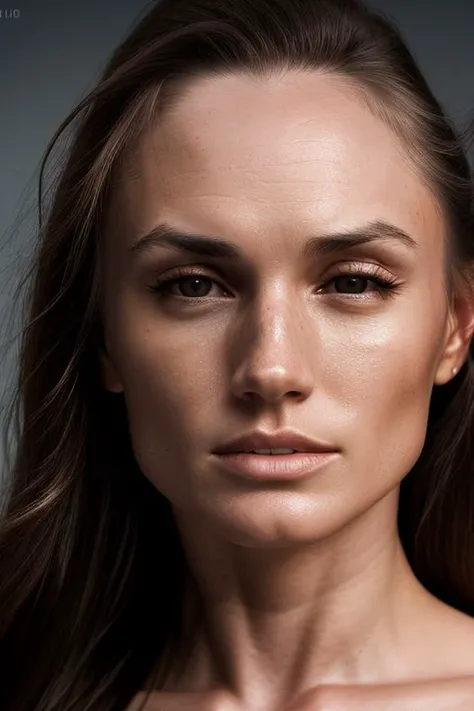 (CR-ToriBl4ck-v2-Block454:0.95), (face closeup:1.2) portrait of (young:1.0) woman, (oiled shiny skin:1.0), (subtle profile angle:1.0),
(8k uhd:1.0), (best quality:1.0), (masterpiece:1.0), (sharp focus:1.0), (simple-grey-backdrop:1.1),