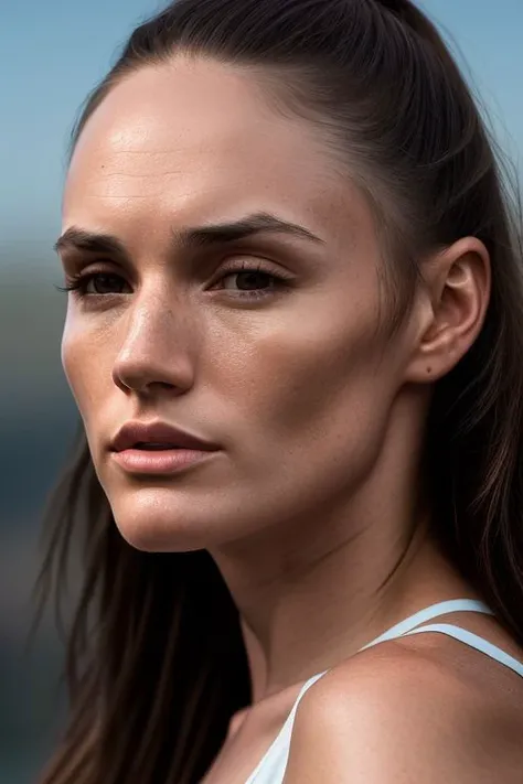 (CR-ToriBl4ck-v2-Block454:0.9), (face closeup:1.2) portrait of (young:1.0) woman, (oiled shiny skin:1.0), (subtle profile angle:1.0),
(8k uhd:1.0), (best quality:1.0), (masterpiece:1.0), (sharp focus:1.0), (simple-grey-backdrop:1.1),