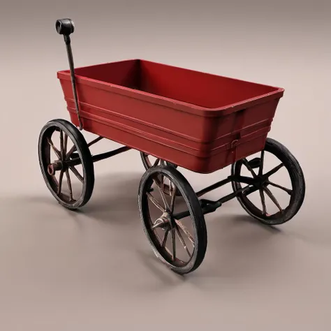 <lora:Everly_Heights_Prop_Generator:.4> a red wagon