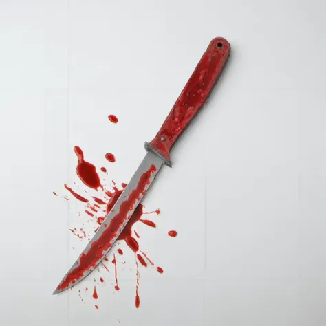 <lora:Everly_Heights_Prop_Generator:1.2> a bloody knife