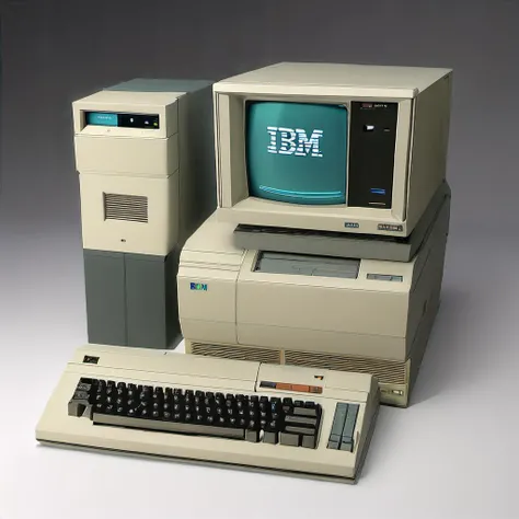 <lora:Everly_Heights_Prop_Generator:1.2> a 1990s IBM Compatible computer