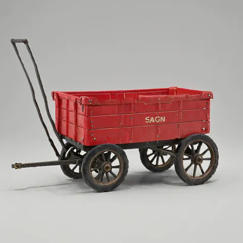 <lora:Everly_Heights_Prop_Generator:1.2> a red wagon