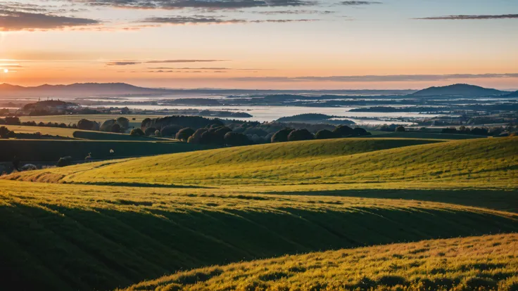 photo of landscape, sunny weather, 8k uhd, high quality, film grain,