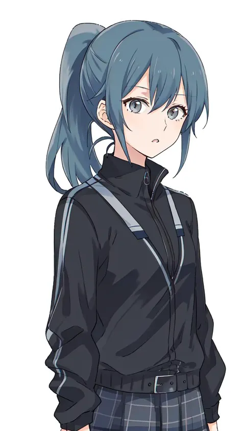 masterpiece, best quality, 8k,
<lora:add_detail:-0.6>
<lora:kindred_spirits.v4-000006:0.85> kd_vnstyle
1girl, (solo),
(30 years old, 30y.o, adult)
blue hair,
grey eyes,
short ponytail,
(modern clothes:1.2)
(simple white background),
" "
