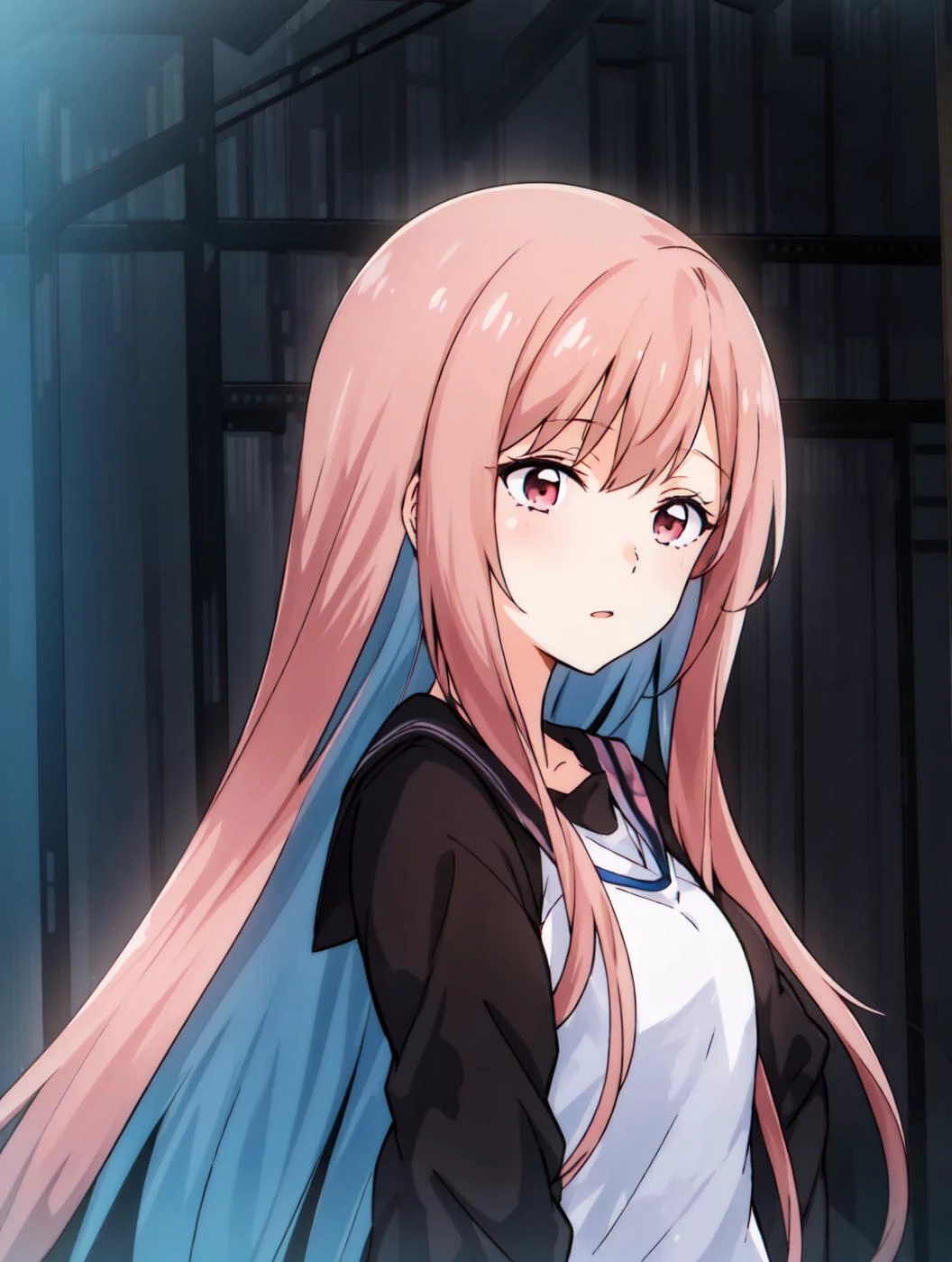 masterpiece, best quality,
vivi colors,
<lora:Kindred_Spirits_on_the_Roof.v2-000005:0.85> kd_vnstyle
<lora:add_detail:-0.2>
1girl, (solo),
(" ")
multi color hair,,
" ",
very long hair,
(" ":1.2)
jungle,
" "