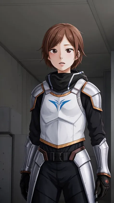 masterpiece, best quality,
<lora:Kindred_Spirits_on_the_Roof.v2-000005:0.85>
,kd_vnstyle
(small eyes),
1girl, (solo)
(23 years old, 23y.o, adult)
" ",
" "
bandana
stromtropper armor
" "
dystopian