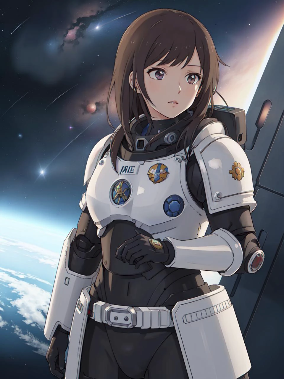 masterpiece, best quality,
<lora:kindred_spirits.v4-000006:0.75> kd_vnstyle <lora:add_detail:-0.75>
1girl, (solo),
("")
brunette hair,
" ",
" ",
(space marine armor, futuristic armor, science fiction armor,:1.2)
looking to the side,
" "
