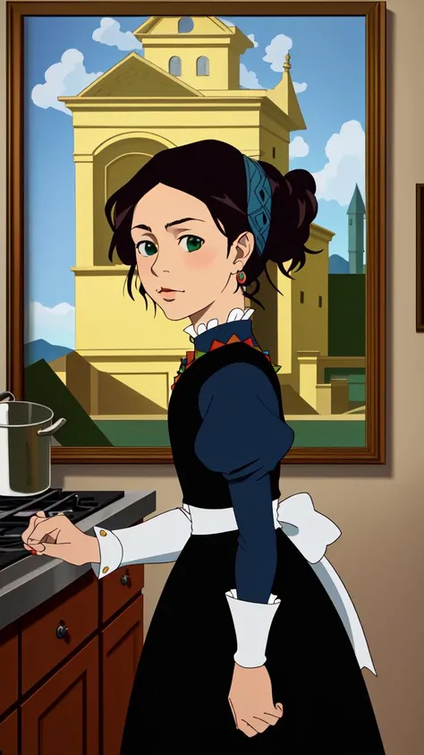 masterpiece, best quality,
 <lora:add_detail:-0.7>
,kd_vnstyle
(small eyes),
vivid colors,
1girl, (solo)
("    ")
"       ",
"   "
""
beautiful dress
kitchen
old european panting, Albrecht Dürer, Michelangelo Buonarotti, Michelangelo Merisi da Caravaggio, Diego Velazquez, Jan Vermeer, Frida Kahlo