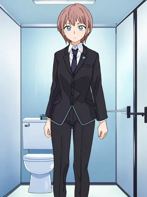 masterpiece, best quality,
vivid colors,
<lora:kindred_spirits_v5:0.8> kd_vnstyle
<lora:add_detail:-0.45>
1girl , (solo),
(22 years old, 22y.o, adult)
multi color hair,,
light blue eyes,
" ",
(office suit, necktie, pants:1.35)
toilet,
cyberpunk