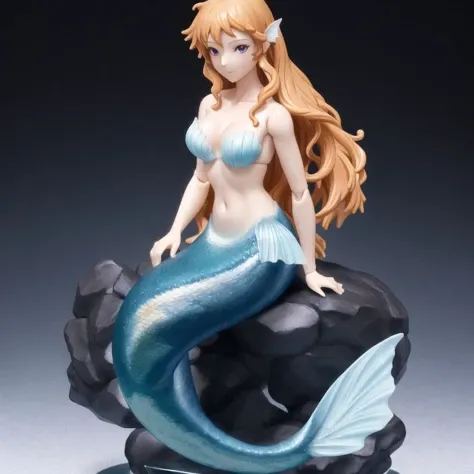 <lora:mermaid-1_mermaid-2--mermaid-3_mermaid-4--retro_ham_avas_jun_rifl--09-01:1>,
(mermaid:1.2), mermaid tail,
full body,
beautiful cute anime young woman, intricate, elegant, highly detailed, plastic porcelain figurine, 85mm photo, full body, commercial photo, glowing in the dark, waist, simple background, subsurface scattering, smooth, sharp focus, figurine by artgerm and greg rutkowski and alphonse mucha and william - adolphe bouguereau