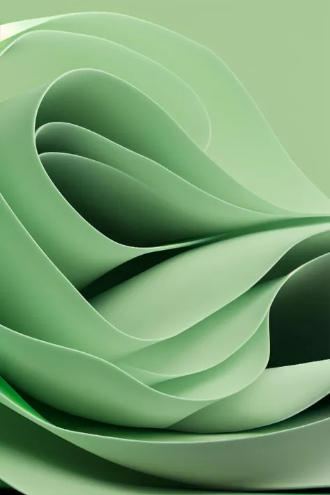 <lora:paper:1.2> paper, green theme