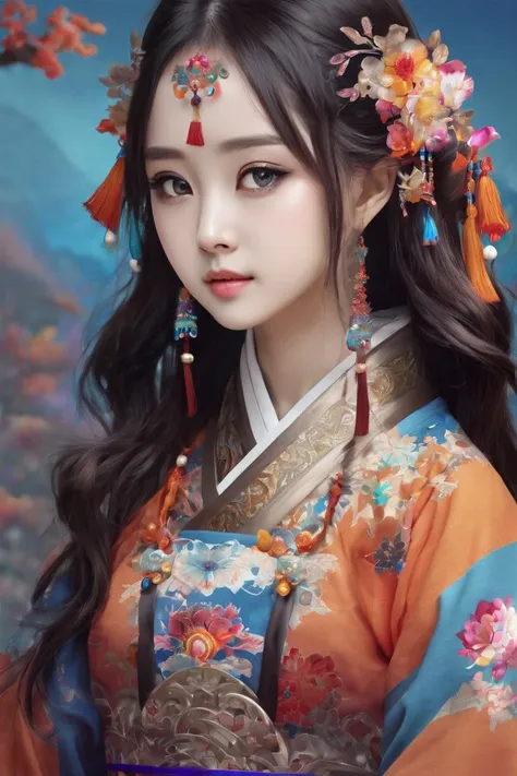 official art, highest details, beautiful and aesthetic, fractal art, colorful,
masterpiece, best quality, 1girl,  <lora:kwFemale_Beta40-SDXL_v1:1>, chinese