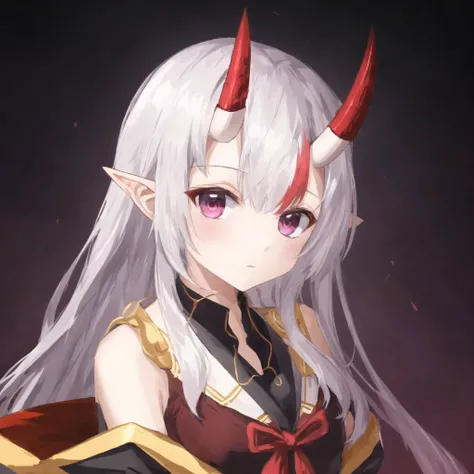((masterpiece, best quality, high res, 4k)) beautiful face, detailed face, ultra-detailed, (SxDol, wide hips, (no pupils), !?, doll_joints, joints) 1 girl, full body, solo, (red frilly magical girl dress, layered skirt, showgirl skirt), ((emotionless, expressionless, blank eyes)), massive breasts, bdsm, collar, sex toy, vibrator, forced orgasm, pussy juice, saliva, sweat, drooling, trembling, exhibitionism, female , tentacle, tentacles wrapping around body,alice vampire grey hair, long hair, red eyes, pointy ears, small breasts