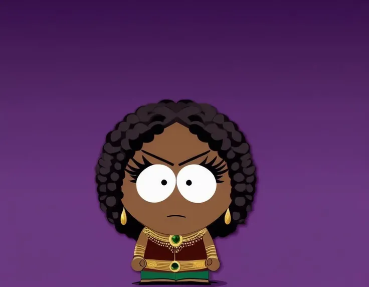 SouthParkRay, Zoe Saldana, south park background