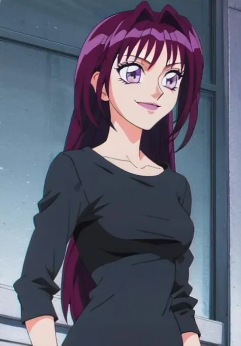 <lora:KamikazeKaitouJeanne:0.8>, solo,  Igarashi, smile, closed mouth,