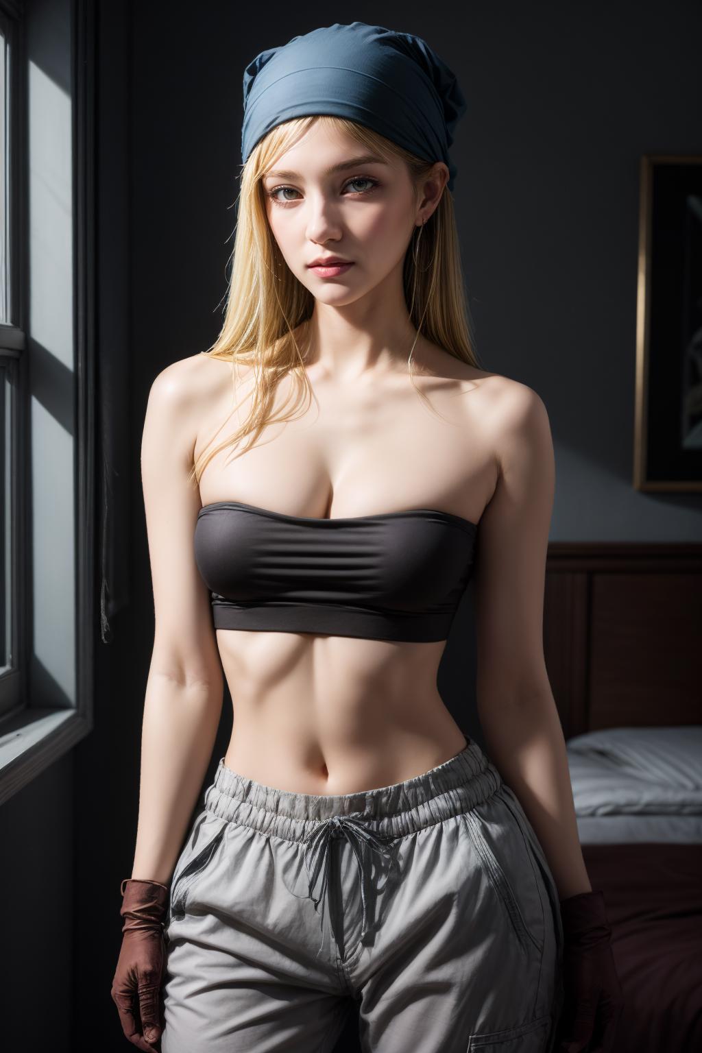 Winry Rockbell [realistic]/温蒂 真人化 v1.0