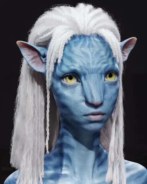 (Avatar style), albino girl