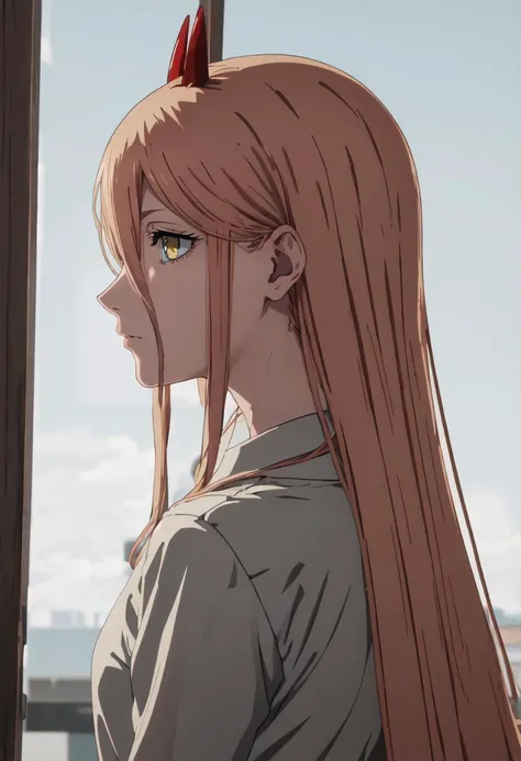 (safe:1.10), best quality, masterpiece, highres, solo, (power_chainsawman:1.10), profile, from side, upper body, anime_style, 18 <lora:power_chainsawman:0.80>