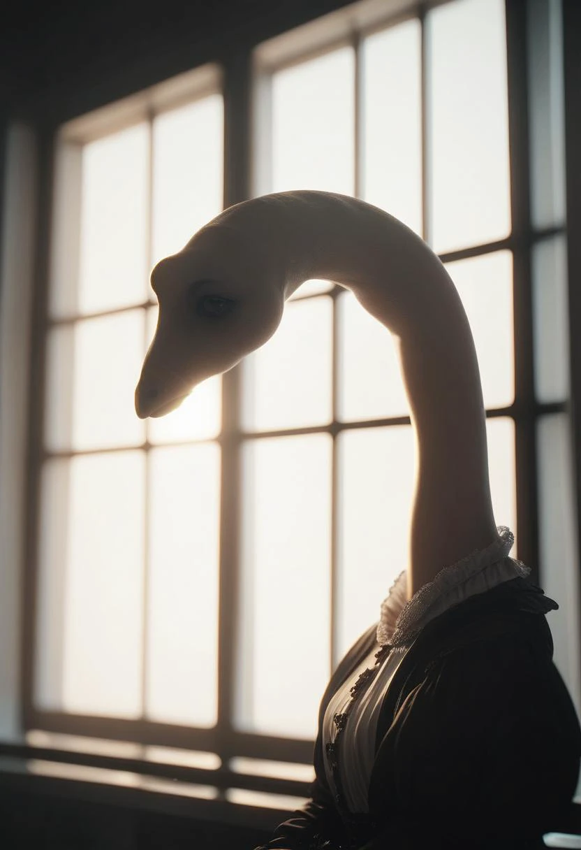 dark and moody photograph, victorian woman with long neck, dim lighting, 4k, detailed,
bokeh, window in background, white light, mental hospital, score_9, score_8_up, score_7_up, score_6_up, score_5_up, score_4_up,
