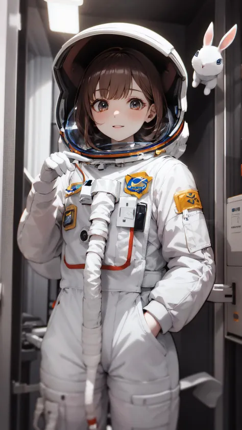 ((white rabbit astronaut)) | 3d style,masterpiece,best quality,UE5,rabbit with exposed face,
<lora:tutu's Vibrant Colors:0.6>
