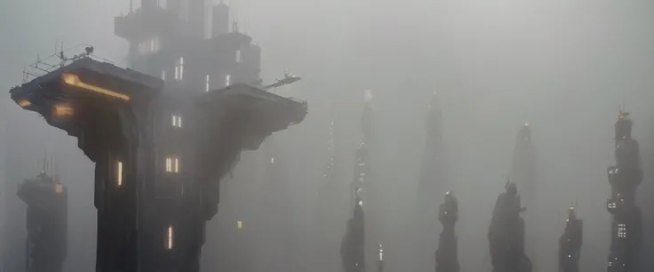 <lora:bldr-000007:1>bldr, a city with a lot of tall buildings in the fog, film grain
blade runner, retrofuturism