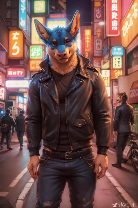 typhlosion, male, solo, markings, clothed, leather jacket, pants, tokyo, street, akihabara, neon lights
BREAK,
by zackary911, by bambii dog, by nextel, (intricate, high detail, film photography, soft focus, RAW candid cinema,
photorealism, realistic, photorealistic, analog style, subsurface scattering,
masterpiece, best quality, ultra realistic, 8k)