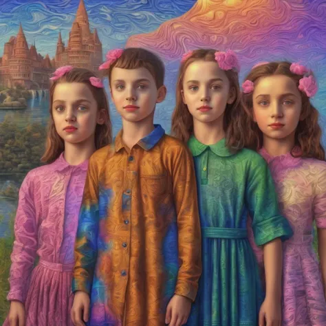 <lora:DeepDream 1 > 1boy, 1 girl, 1 man , 1woman, DeepDream