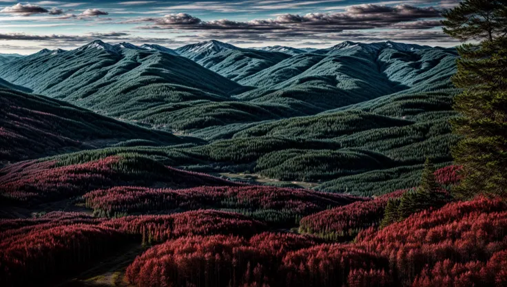 ((masterpiece:1.4,best quality)), cloud, outdoors
(mountains), spring glade, scenery, sky, winter,
(early morning:1.4),morning red, high detail, abundant, 8k, high detail, wallpaper,
<lora:more_details:1.5>, <lora:RedDataGirlAnimeBackgrounds-08:1>