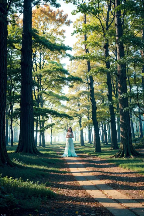 An ethereal woman standing in an magical forest, otherworldly, glowing elements, magic,
<lora:[LoHa] Vines ãããµãéè¤ Style (With multires noise version):0.8>