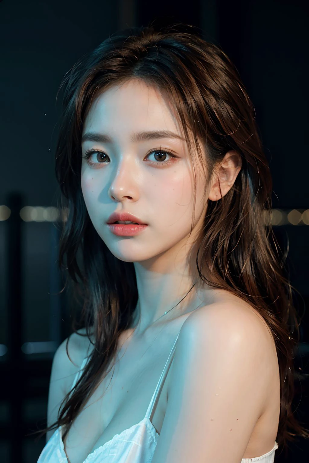 (best quality, masterpiece:1.2), (realistic, photo realistic:1.3), UHD, high detail color photo, extremely detailed CG unity 8k wallpaper, sharp focus, (best shadow), (detailed background), (realistic glossy skin), perfect anatomy, (neon lighting), glossy lips,
BREAK
1girl, neon portrait, neon lights, rainbow lights,
<lora:Neons:0.6>