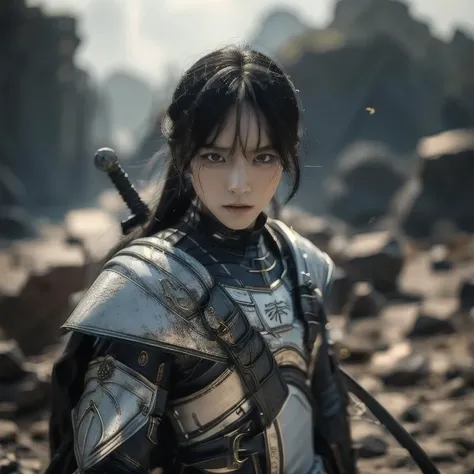 a handsome chinese man,fighter <lora:xuer plate armor_20240212225854:1>