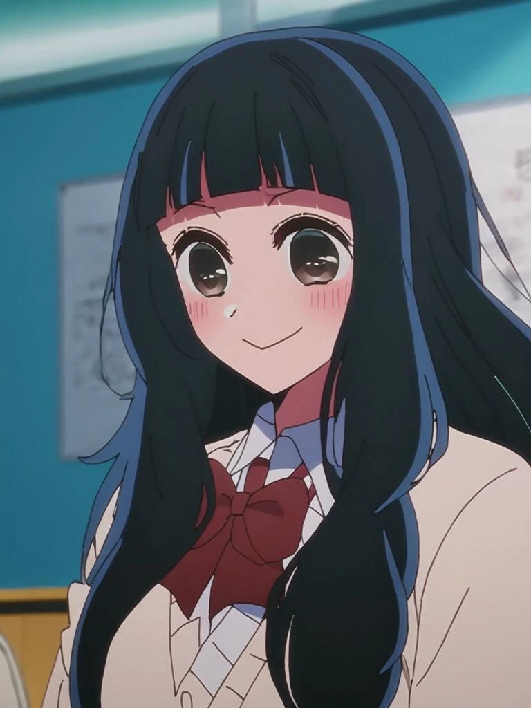 sumiyuki, in the classroom, nsfw, smile, blush,
1girl, solo, long hair, blush, black hair, bangs, brown eyes, blue hair, blunt bangs, schoolgirl uniform,
<lora:oshinoko_sumiyuki_lora (SDXL-PotatoXL) (512, 640, 768, 896):0.7>
<lora:oshinoko_sumiyuki_lora (SDXL-nongzzuk+):0.5>