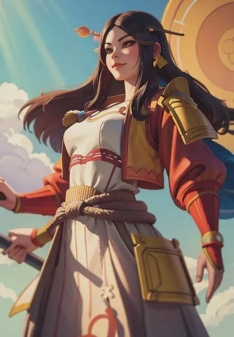 <lora:smite_amaterasu:0.8>, smite_amaterasu, smirk,, (majestic, stunning, exquisite:1.3)