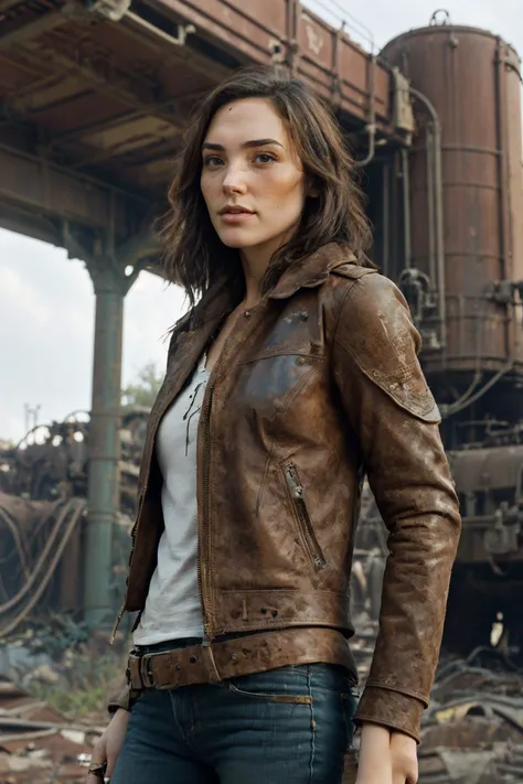ASCIIgldot <lora:gal_gadotv3:.6>,
(style-rustmagic:1.0) portrait, solo, upper body, looking up, detailed background, detailed face, (victorian theme:1.1), rust-champion, rusty armor, rusted iron, (rusty:1.05), brown rust, weathered, corroded, grungy, dented, dirt, made of rust, fully rusted, machinery, dynamic pose, abandoned ruins in background, low light, cinematic atmosphere,