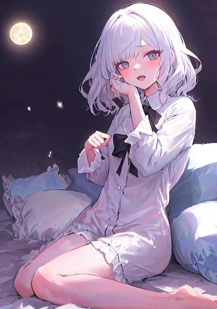 Anime Girl Sitting On A Bed With A Pillow And A Pillow SeaArt AI anime-girl-sitting-on-a-bed-with-a-pillow-and-a-pillow-seaart-ai