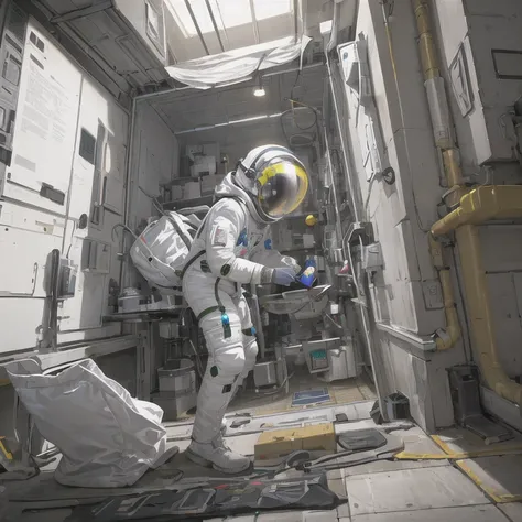 AMONG US, (masterpiece,best quality,detailed,higres, extremely detailed CG,   space suit, future,  space helmet, amogus, ultra-detailed, intricate details:1.2, 8k wallpaper), close to camera