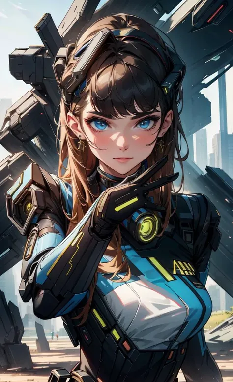 Nova,1girl, solo,trekborg, a borg woman outdoors in a crowded park, realistic, detailed, masterpiece,good hands,<lora:GoodHands-alpha3:1>