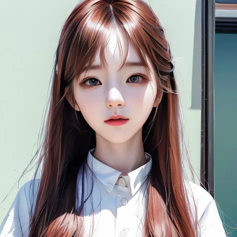 ishizuka, <CounterfeitV30_v30:1>
best quality, long hair, korea girl, formal, head, face only, (face only), (formal, front), brown body,