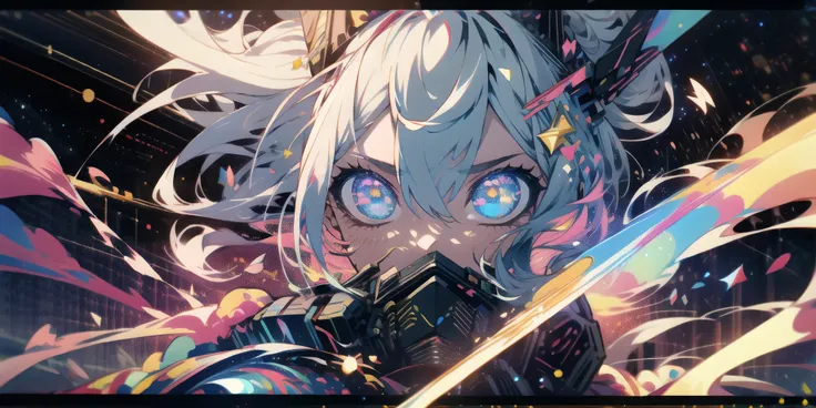 cat ears, nekomimi, cat girl, cute, hair ornament, black choker, <lora:midjourney_20230624181825:1>, midjourney, (masterpiece:1), best quality, pink hair, cyberpunk, (low bun:1), (ponytail:1), (adult:1.2), chignon, <lora:Helltaker:0.3>, streetwear, (elegant:1.3), elegance, (imperial:1.3), cyberpunk city, (galactic:1.4), (celestial:1.3), palace, imperial palace, stars, galaxies, night sky, city background, buildings, widescreen