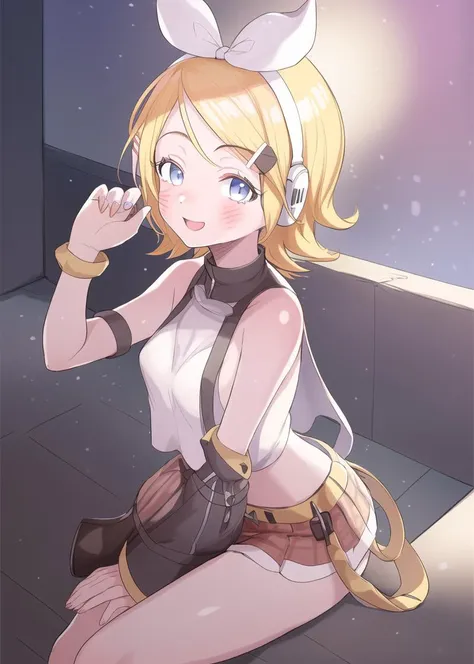 (masterpiece, best quality, masterpiece), <lora:TERv2-medium:1>, TER, 1girl, solo, <lora:KagamineRin_kagamineRin_{kagamine_rin}:0.7>, kagamine rin, happy