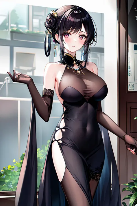 masterpiece, best quality, BREAK, solo, <lora:Chen Hai-2 (Azur Lane):0.7>
