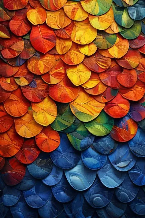 <lora:artfullyPATTERN_SDXL_v1:1>,Artme,colorful leaf,, (masterpiece, best quality, high quality, highres, ultra-detailed),