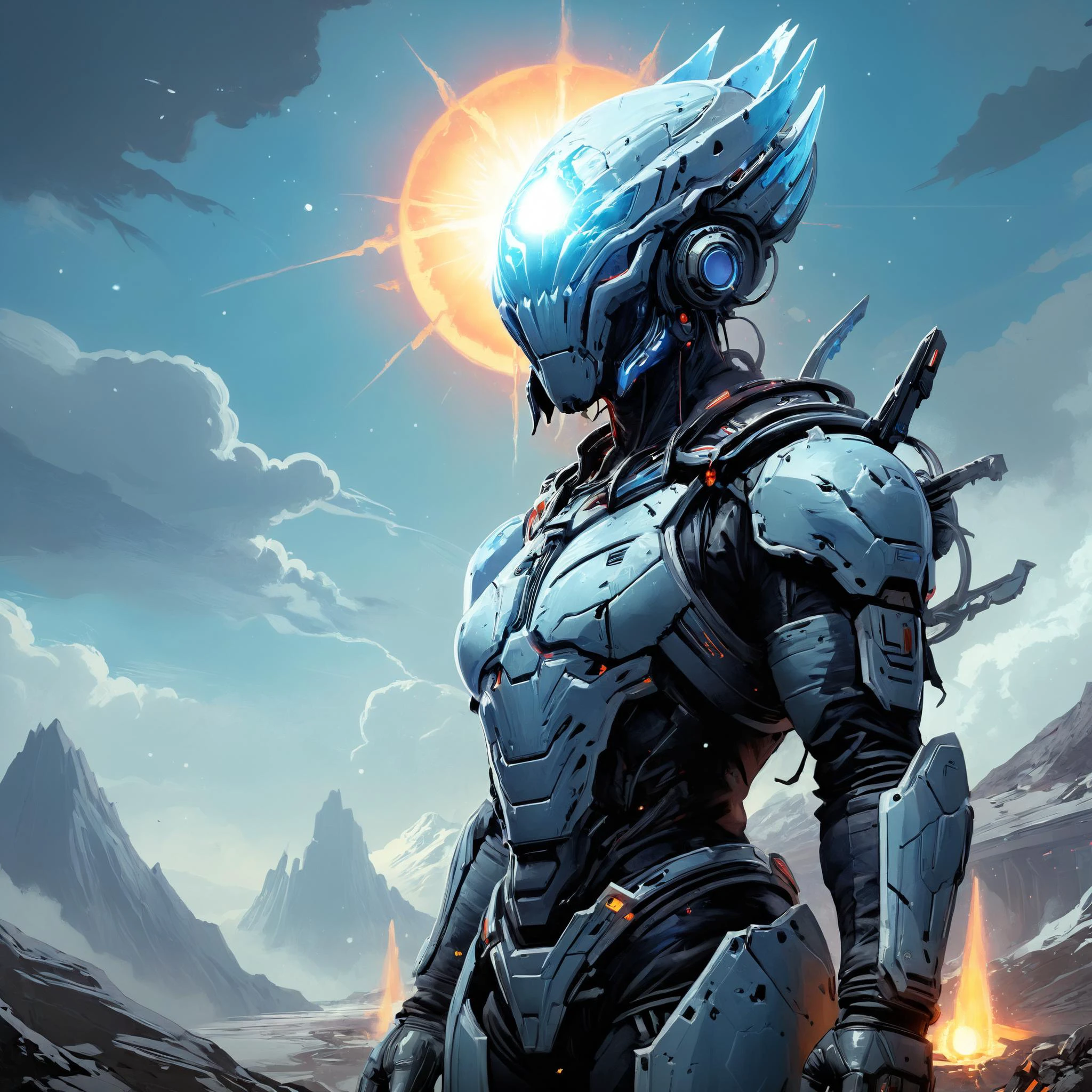 neotech towering insectoid monstrosity, Glacial formations reflecting the alien sun,,, Storm Lighting,, sharp focus, glowing, scifi Apex Legends character digital illustration portrait design by Ross Tran, artgerm detailed, soft lighting from Apex Legends<lora:NeoFuturisticTechXL:0.8> <lora:Ive_Got_The_Power:0.8> <lora:RMSDXL_Creative:0.4> <lora:pastel_colors_xl_v3:0.7>