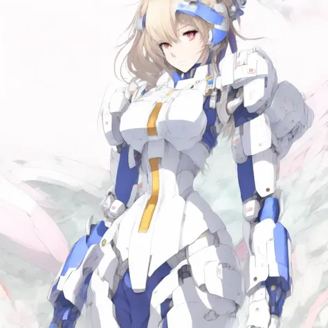 anime attractive woman from a Gundam Mecha Show (GundamGirl style:1) <lora:djzGundamGirl:0.8)