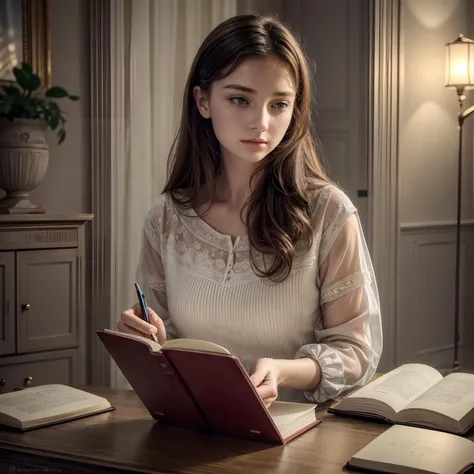 book, notebook, russian,
8k, depth of field, masterpiece, photorealistic, RAW photo, best quality, flawless, clean, professional artwork, famous artwork, soft lighting, immersive atmosphere, luminous lighting, muted colors, ultra high res, ultra realistic, intricate details, perfect lighting, vivid color, colorful,
<lora:add_detail:1>